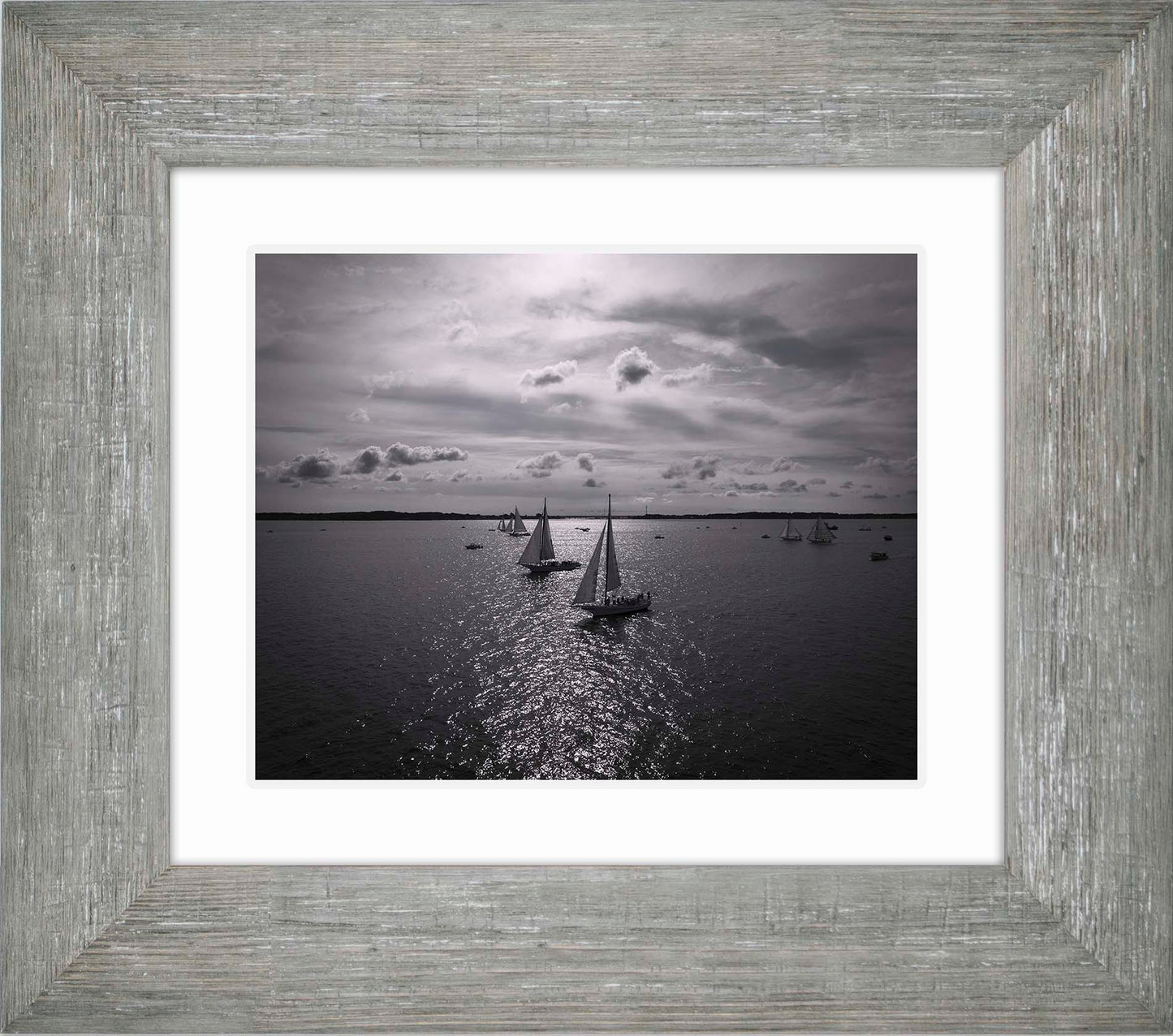 2022 Deal Island Skipjack Races - Reflection -- Digital Print