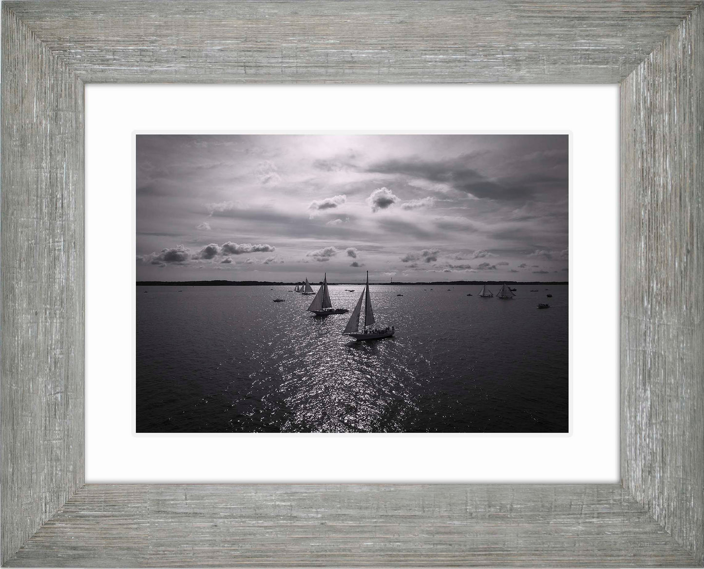 2022 Deal Island Skipjack Races - Reflection -- Digital Print