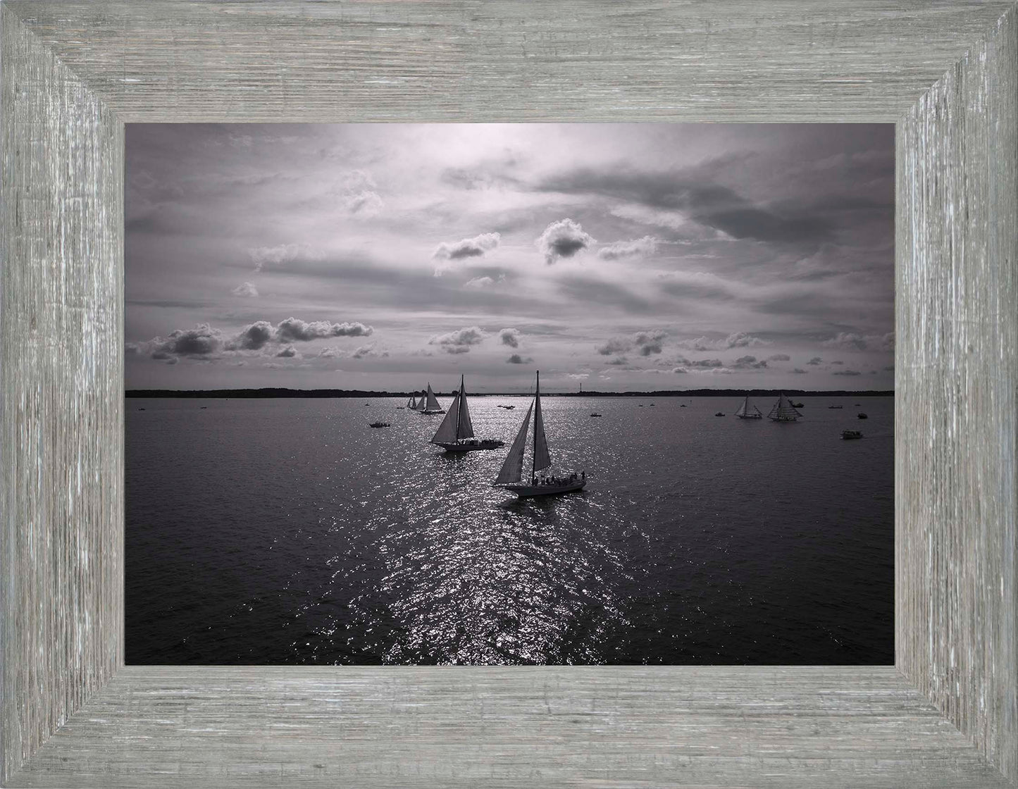 2022 Deal Island Skipjack Races - Reflection -- Digital Print