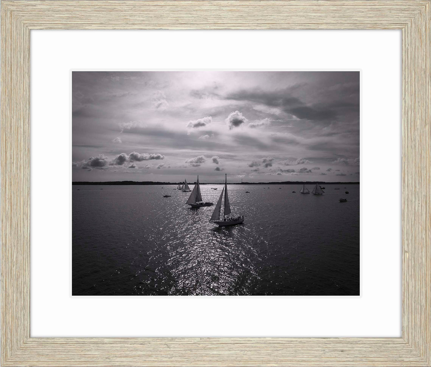 2022 Deal Island Skipjack Races - Reflection -- Digital Print