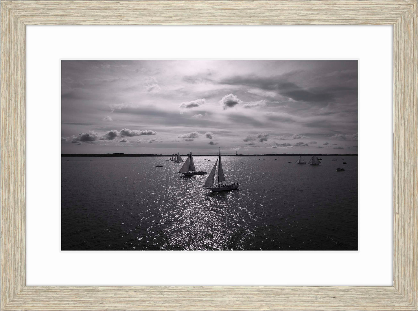 2022 Deal Island Skipjack Races - Reflection -- Digital Print