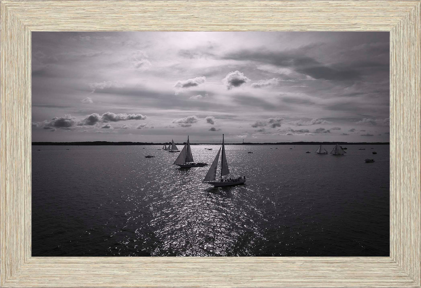 2022 Deal Island Skipjack Races - Reflection -- Digital Print