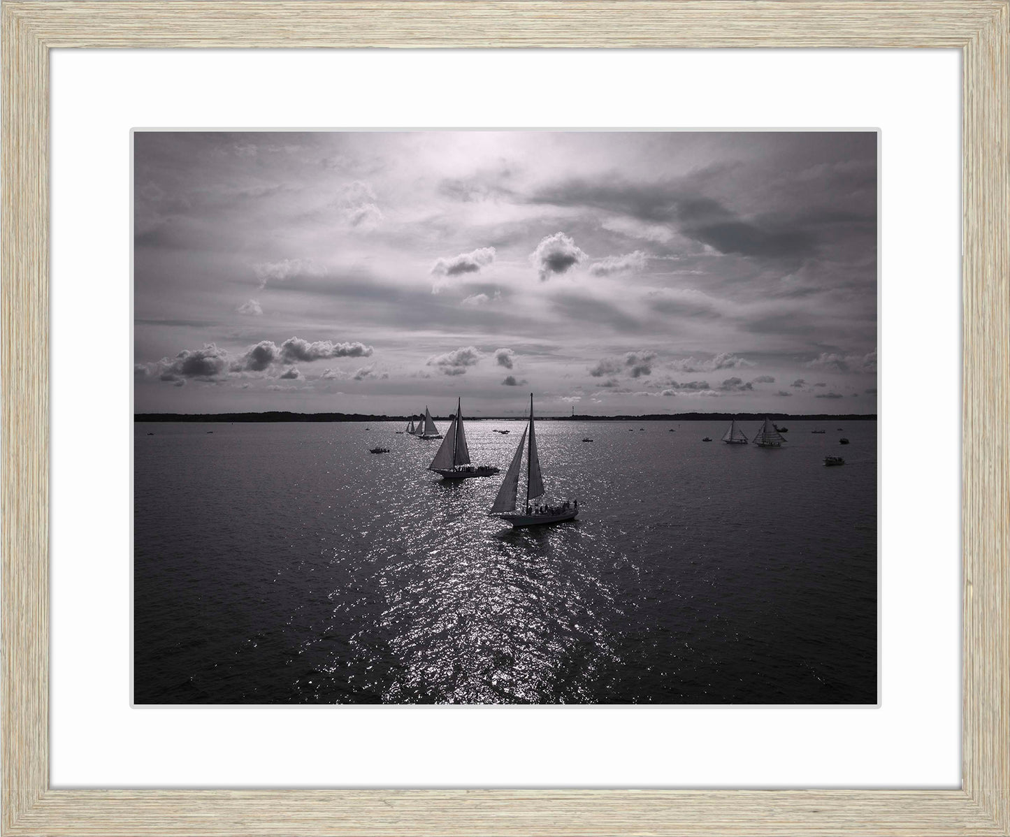 2022 Deal Island Skipjack Races - Reflection -- Digital Print