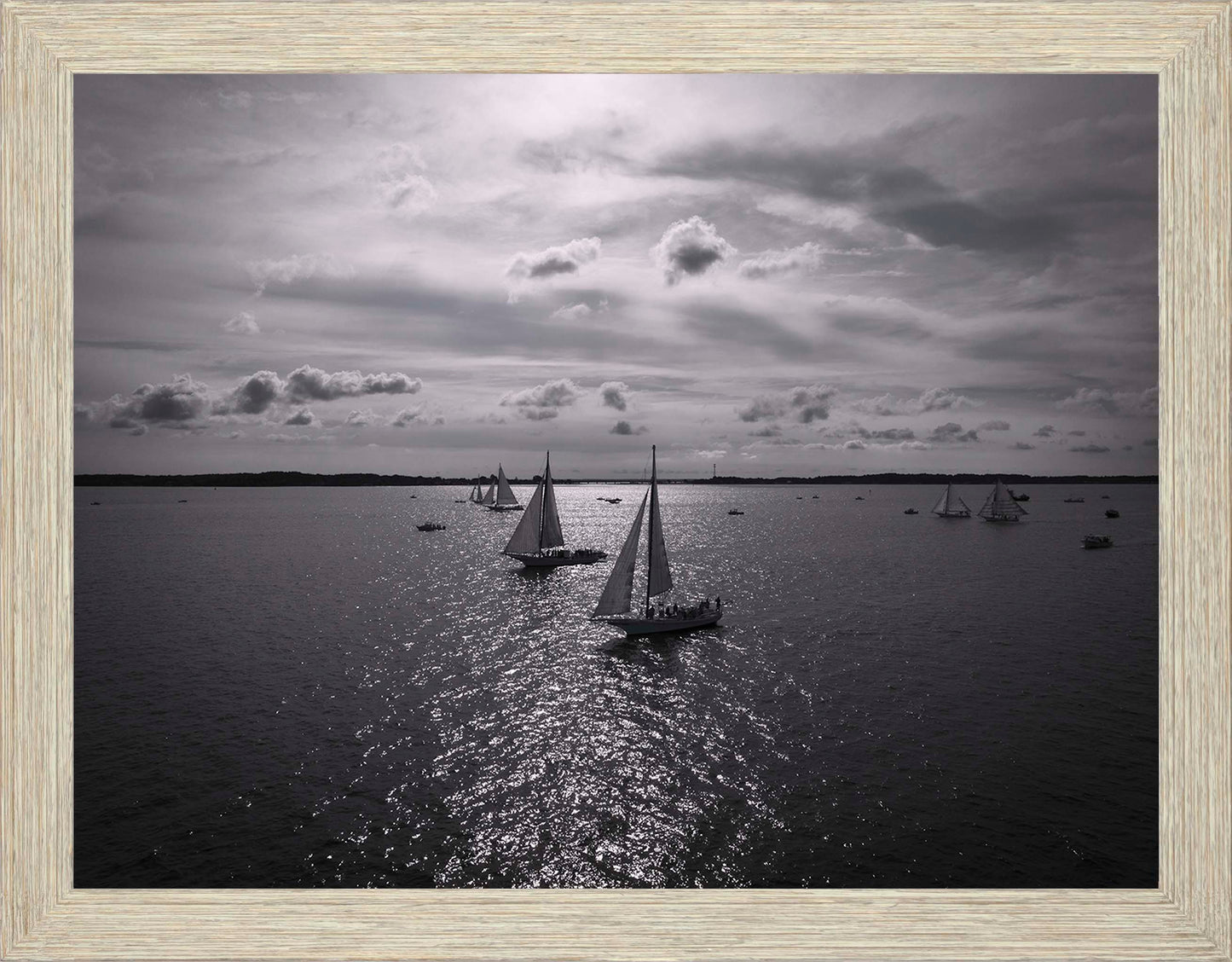 2022 Deal Island Skipjack Races - Reflection -- Digital Print