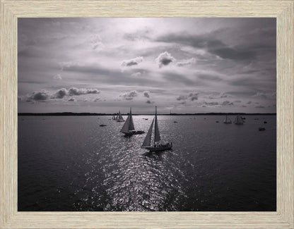 2022 Deal Island Skipjack Races - Reflection