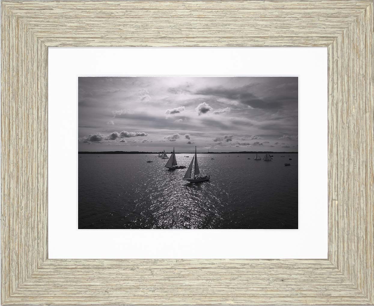 2022 Deal Island Skipjack Races - Reflection -- Digital Print