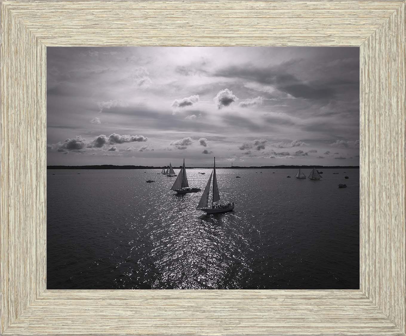 2022 Deal Island Skipjack Races - Reflection -- Digital Print