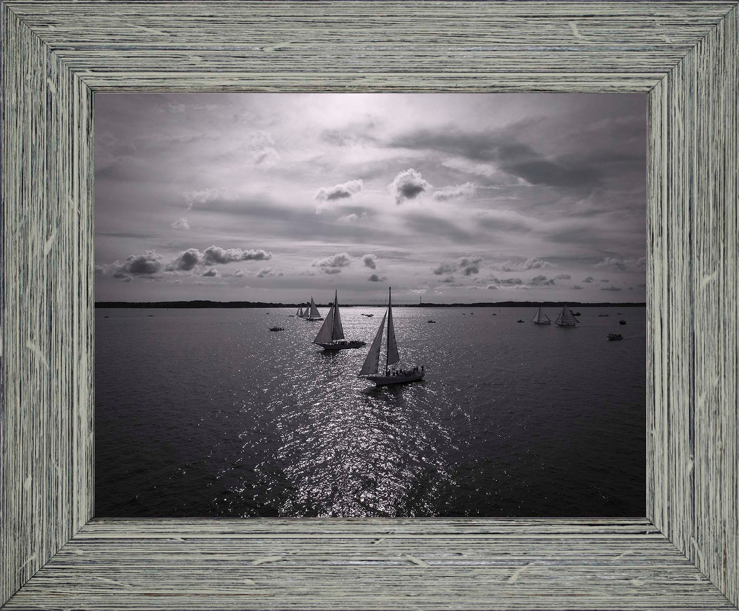 2022 Deal Island Skipjack Races - Reflection -- Digital Print