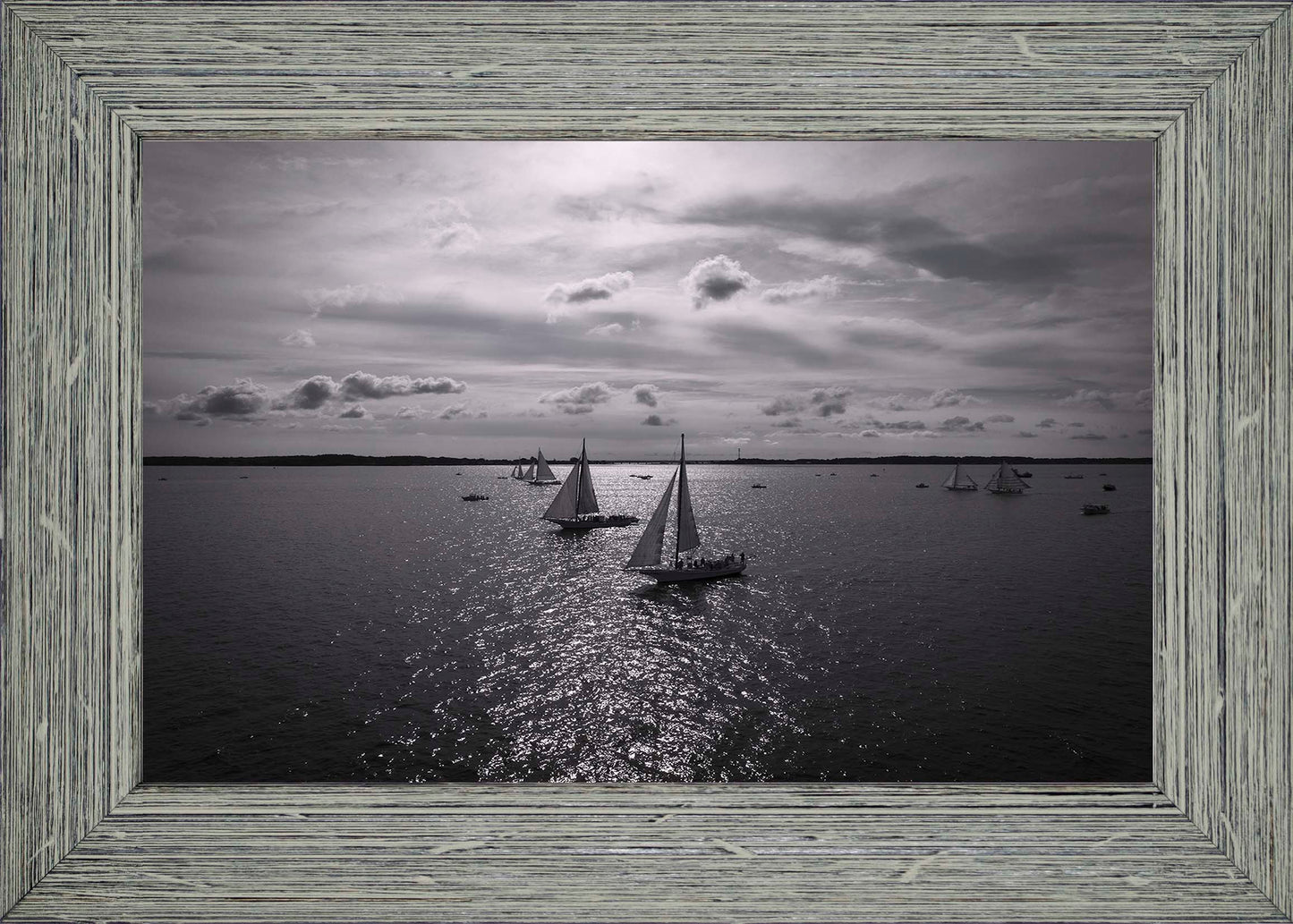 2022 Deal Island Skipjack Races - Reflection -- Digital Print