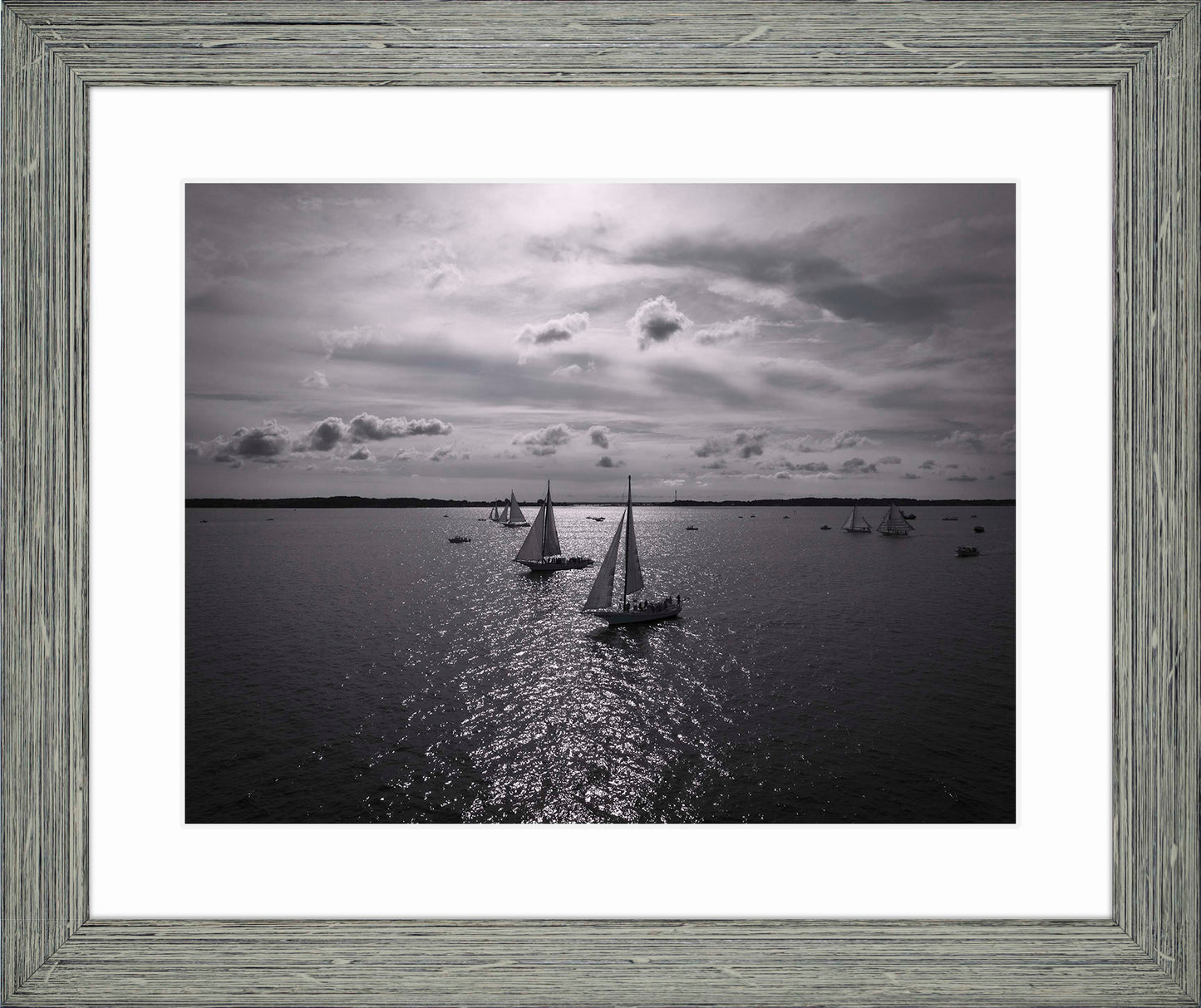 2022 Deal Island Skipjack Races - Reflection -- Digital Print
