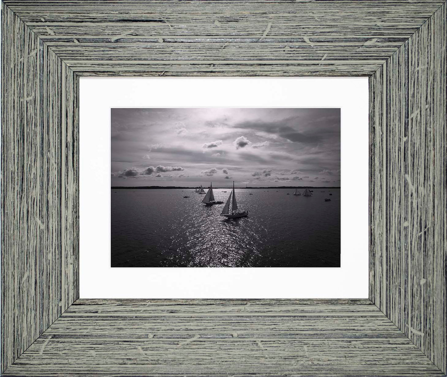 2022 Deal Island Skipjack Races - Reflection -- Digital Print