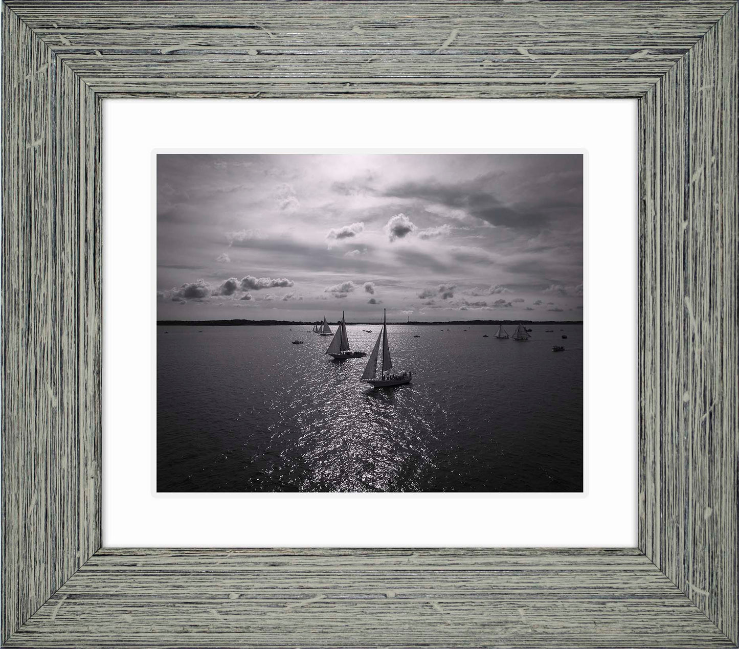 2022 Deal Island Skipjack Races - Reflection -- Digital Print