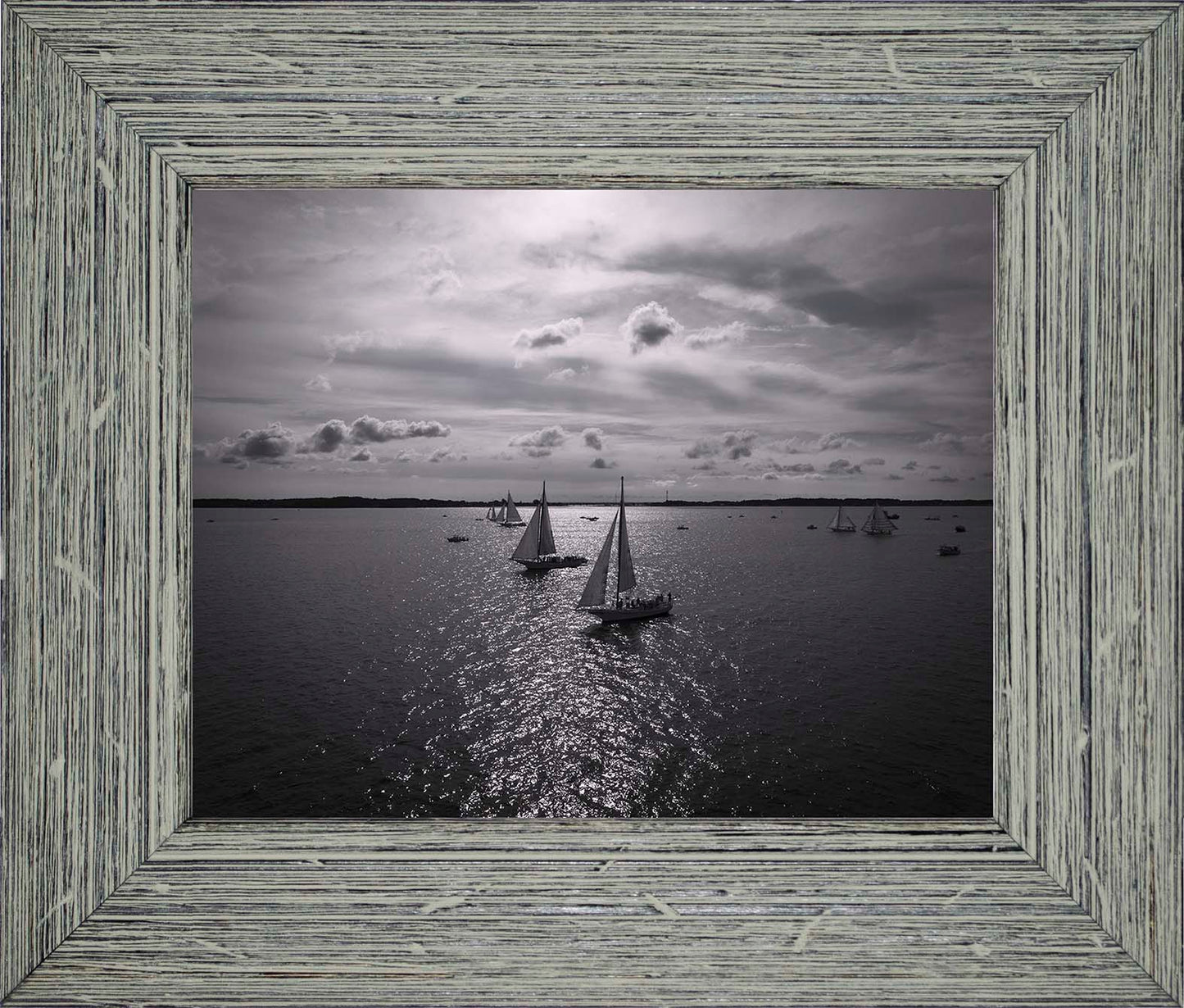 2022 Deal Island Skipjack Races - Reflection -- Digital Print