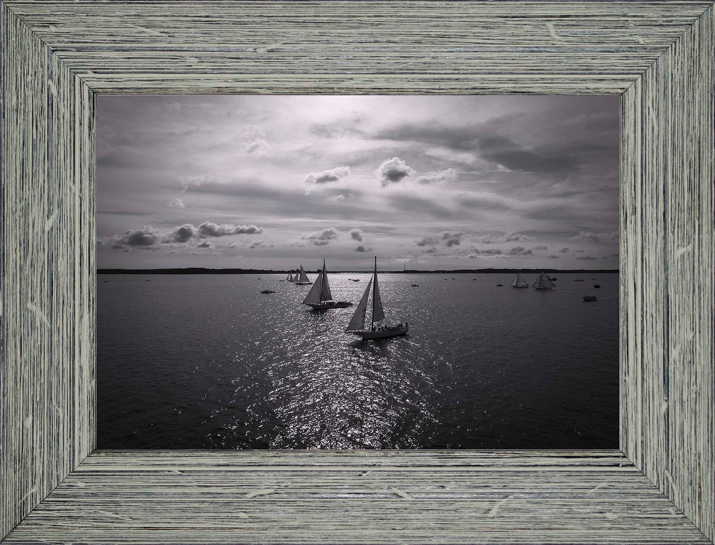 2022 Deal Island Skipjack Races - Reflection -- Digital Print