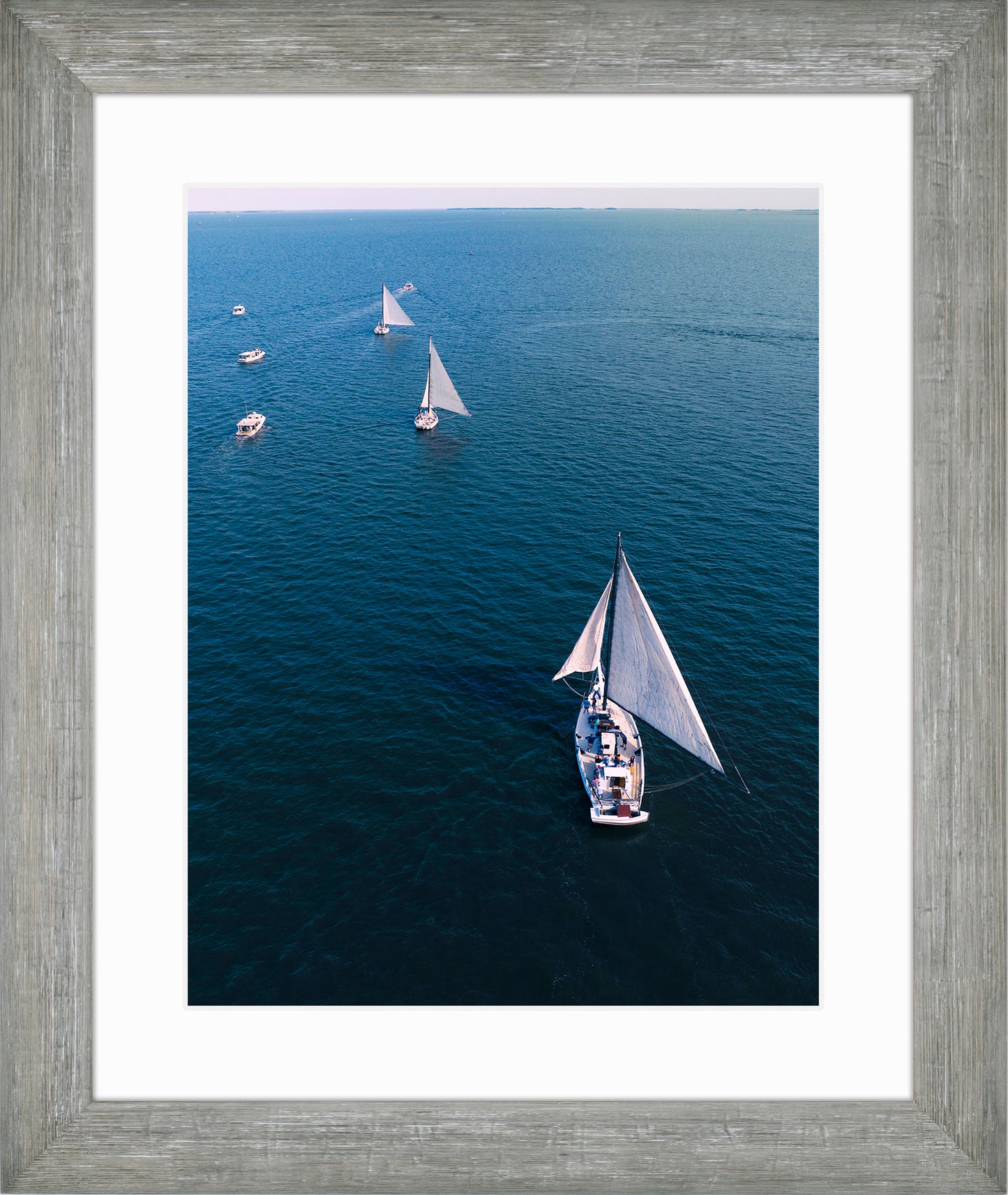 2022 Deal Island Skipjack Races - Skipjack Trifecta -- Digital Print