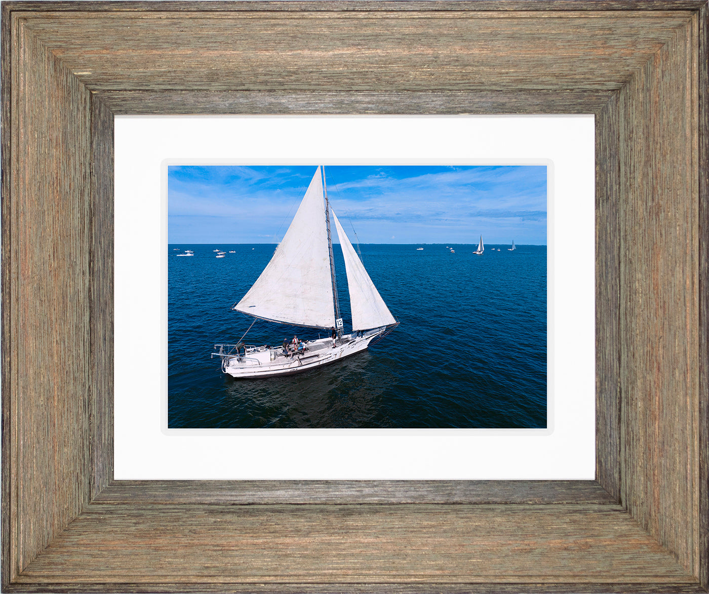 2022 Deal Island Skipjack Races - The Messenger -- Digital Print