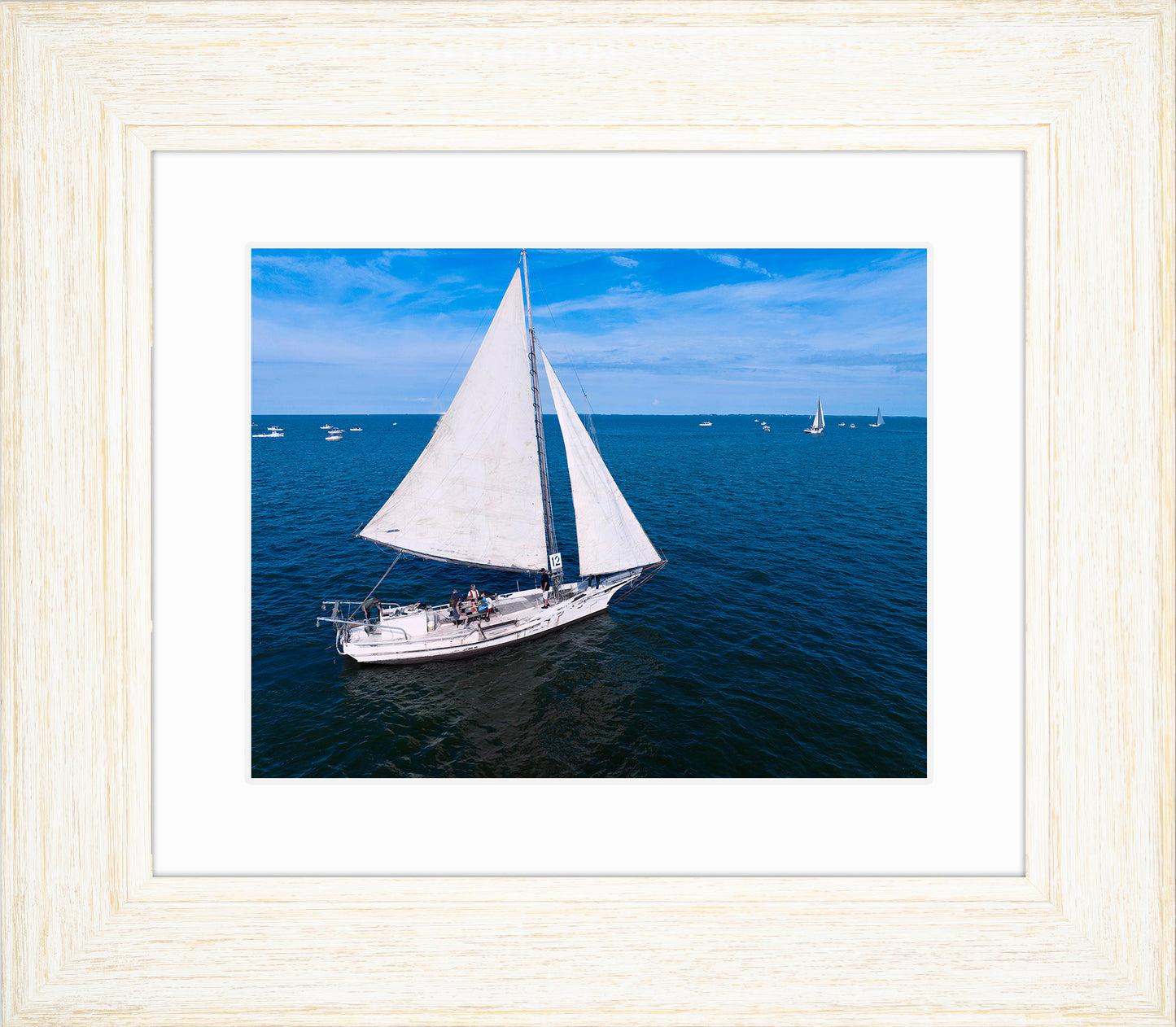 2022 Deal Island Skipjack Races - The Messenger -- Digital Print
