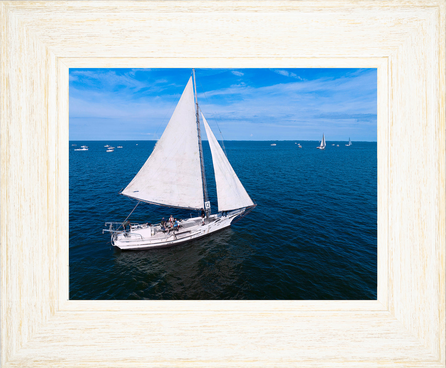 2022 Deal Island Skipjack Races - The Messenger -- Digital Print