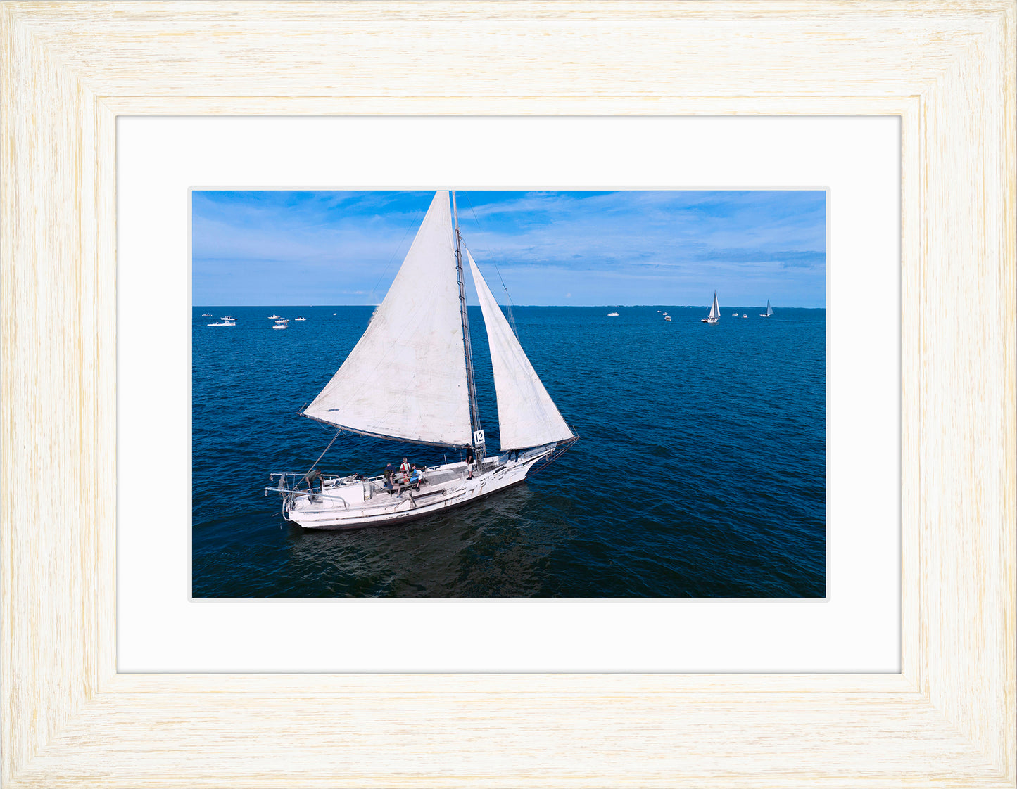 2022 Deal Island Skipjack Races - The Messenger -- Digital Print