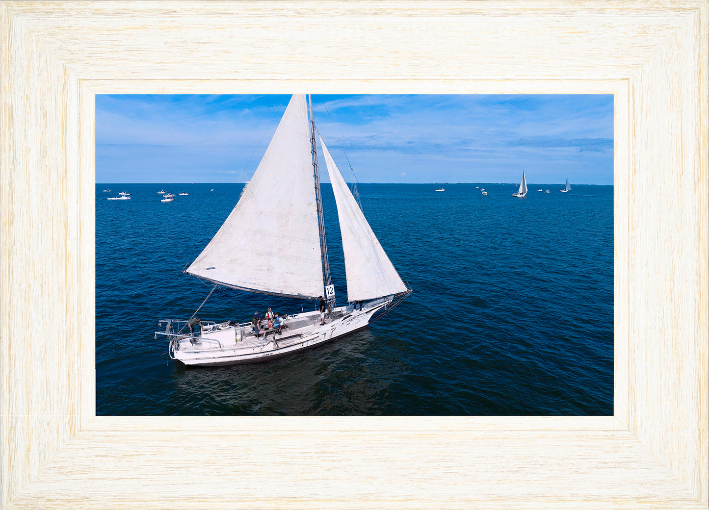 2022 Deal Island Skipjack Races - The Messenger -- Digital Print