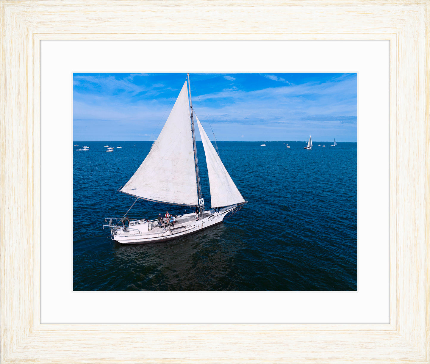 2022 Deal Island Skipjack Races - The Messenger -- Digital Print