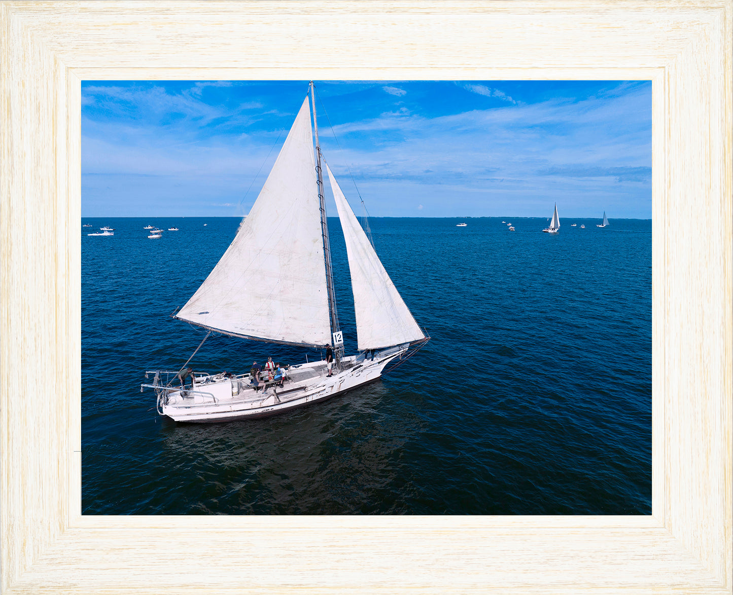 2022 Deal Island Skipjack Races - The Messenger -- Digital Print