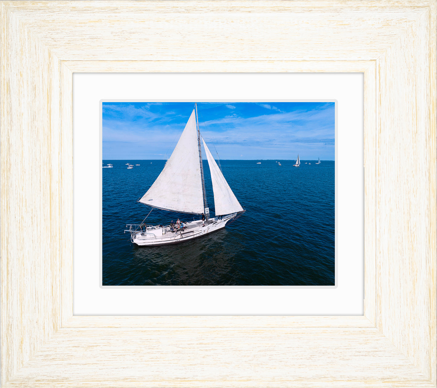 2022 Deal Island Skipjack Races - The Messenger -- Digital Print