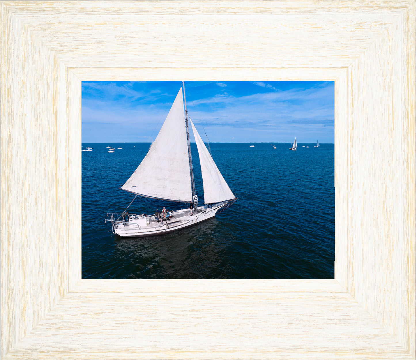 2022 Deal Island Skipjack Races - The Messenger -- Digital Print