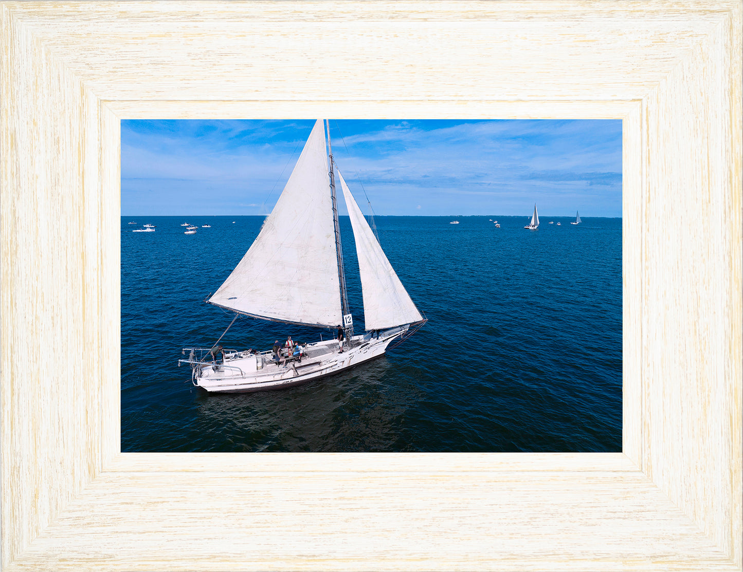 2022 Deal Island Skipjack Races - The Messenger -- Digital Print