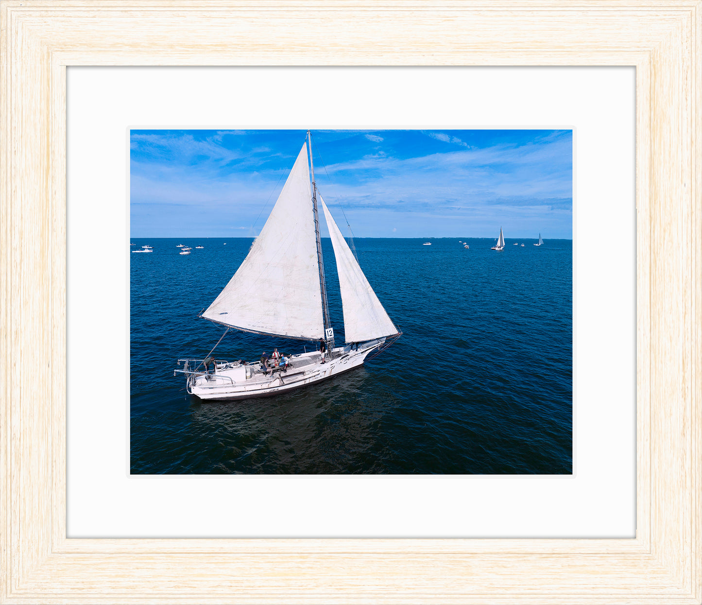 2022 Deal Island Skipjack Races - The Messenger -- Digital Print
