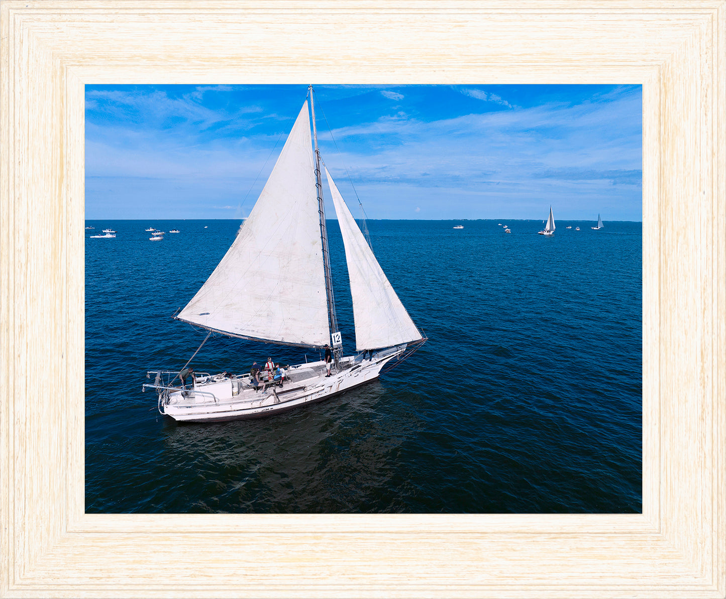 2022 Deal Island Skipjack Races - The Messenger -- Digital Print