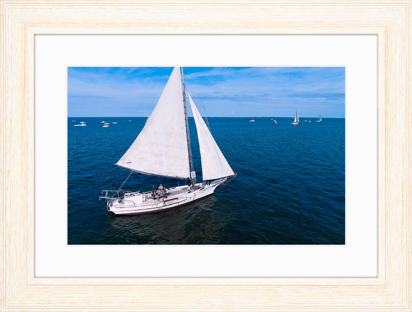 2022 Deal Island Skipjack Races - The Messenger -- Digital Print