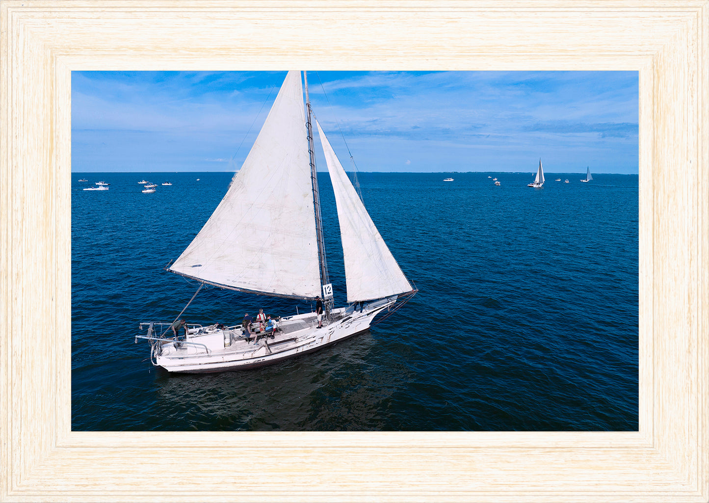 2022 Deal Island Skipjack Races - The Messenger -- Digital Print