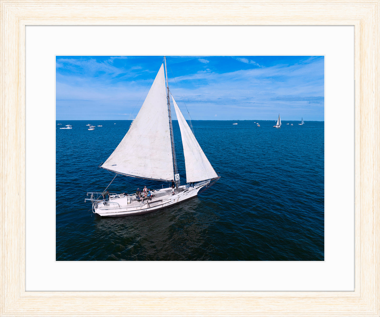 2022 Deal Island Skipjack Races - The Messenger -- Digital Print