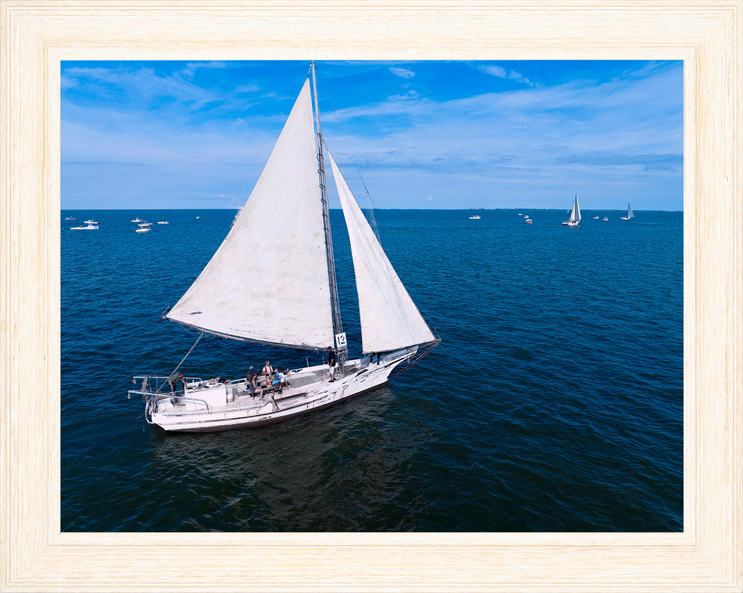 2022 Deal Island Skipjack Races - The Messenger -- Digital Print