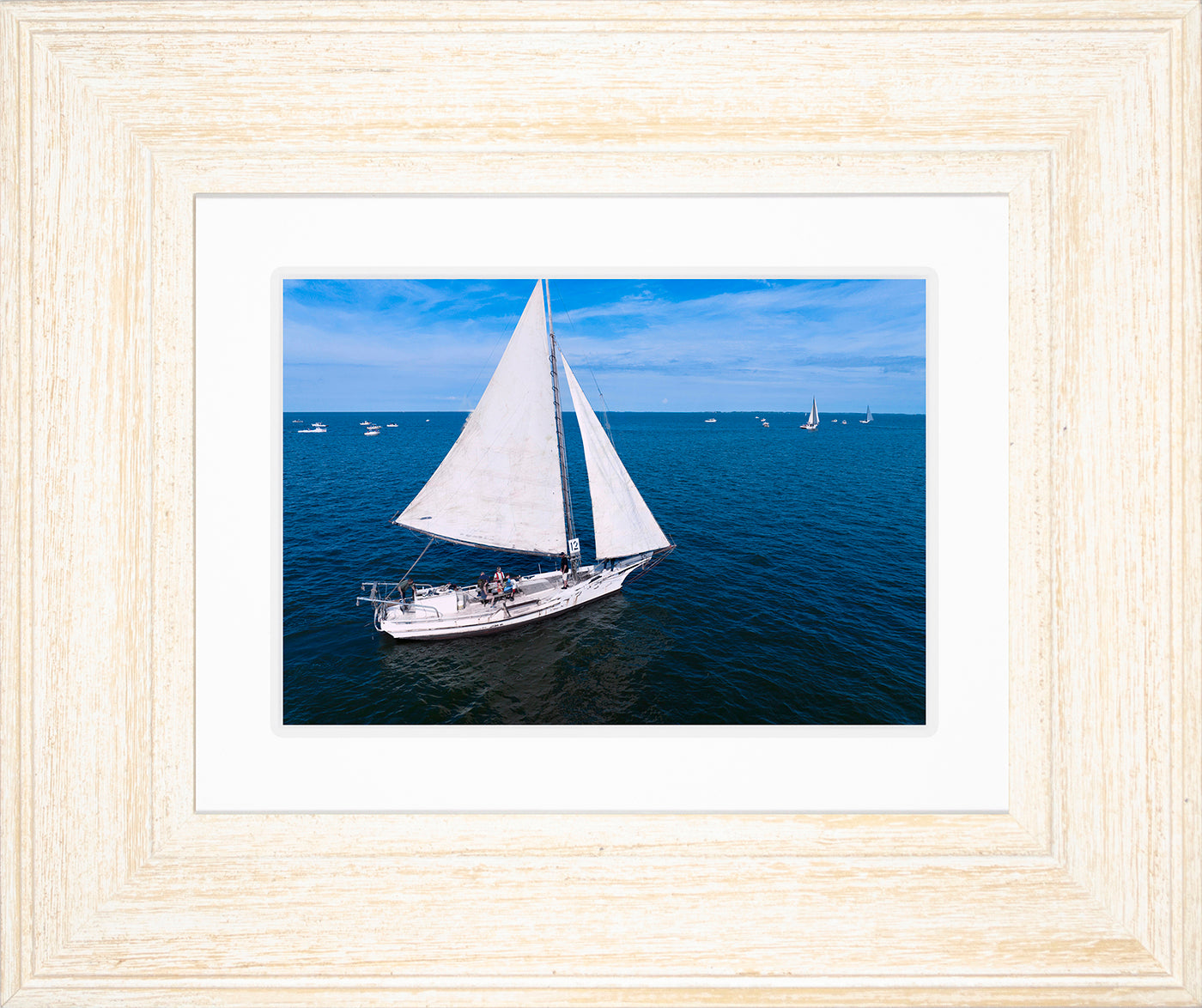 2022 Deal Island Skipjack Races - The Messenger -- Digital Print