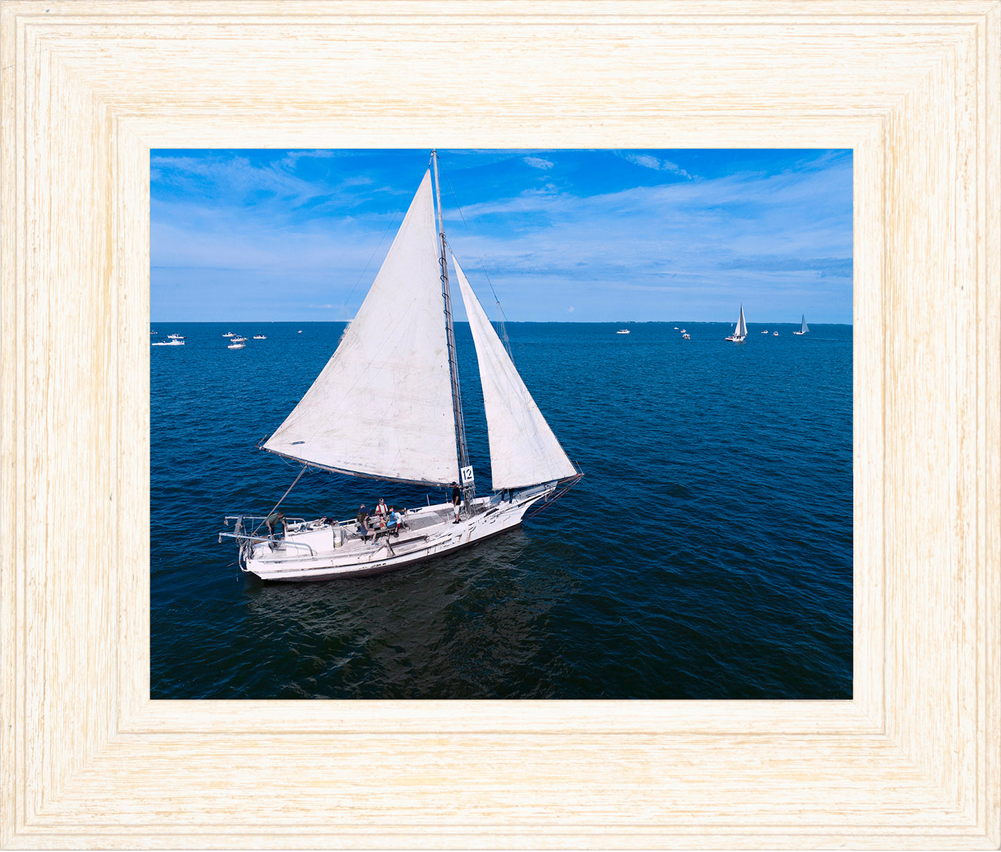 2022 Deal Island Skipjack Races - The Messenger -- Digital Print