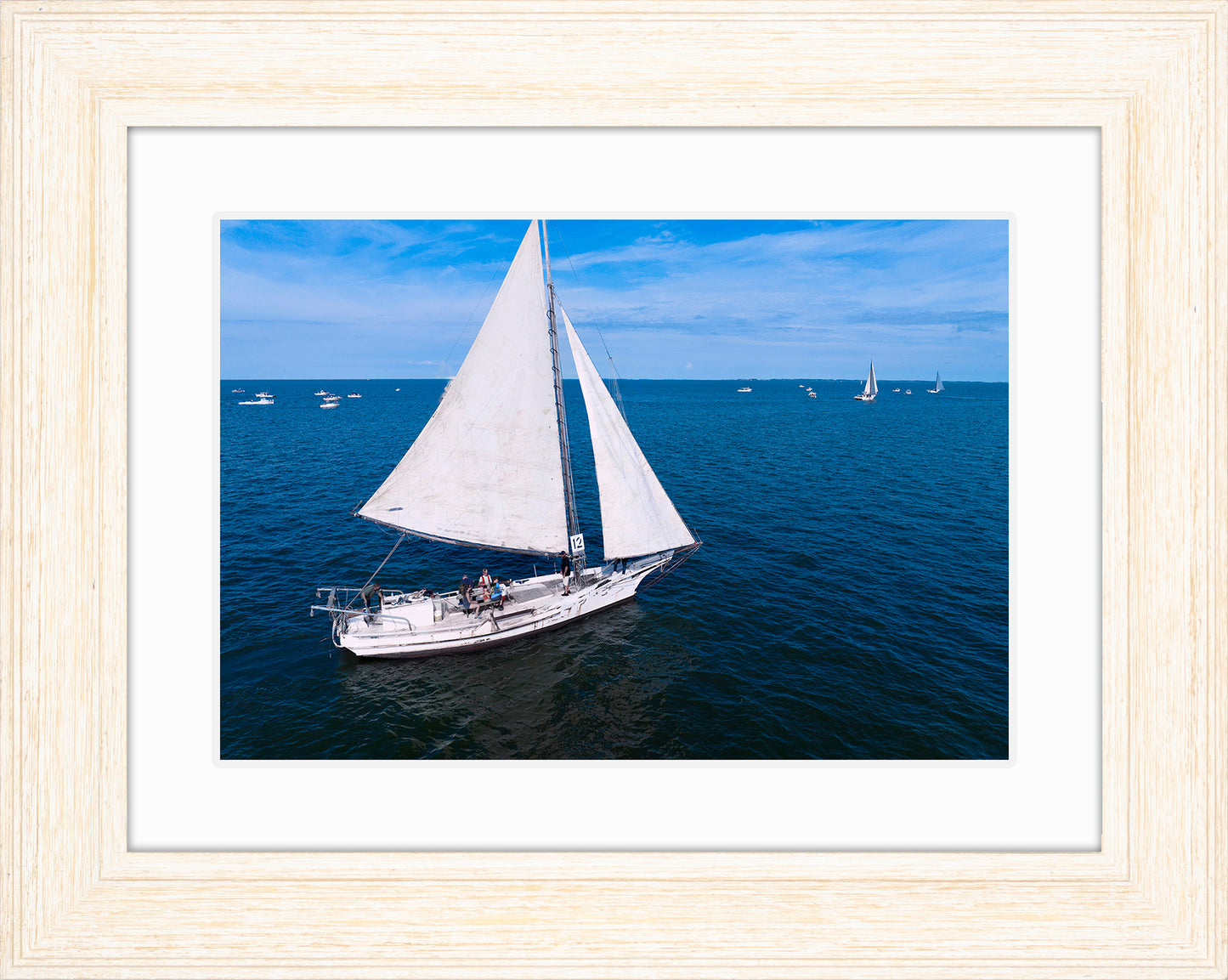 2022 Deal Island Skipjack Races - The Messenger -- Digital Print