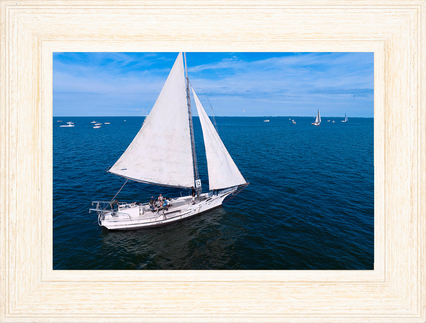 2022 Deal Island Skipjack Races - The Messenger -- Digital Print