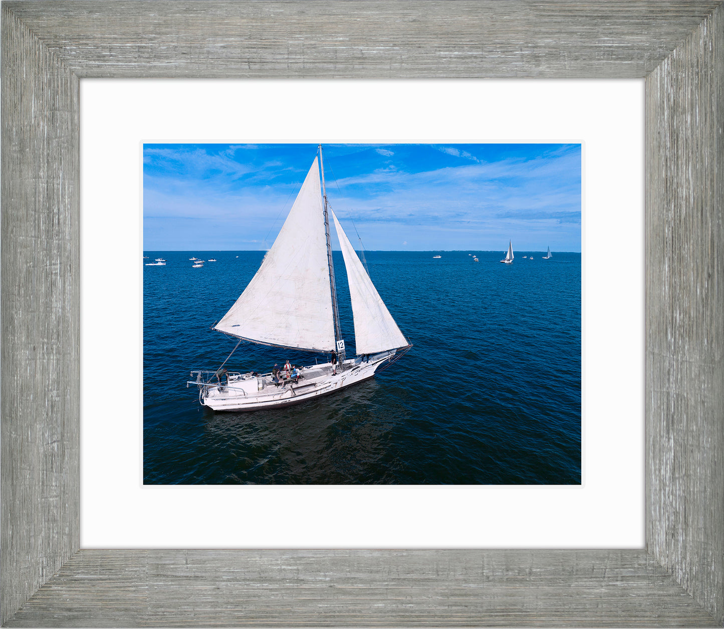 2022 Deal Island Skipjack Races - The Messenger -- Digital Print