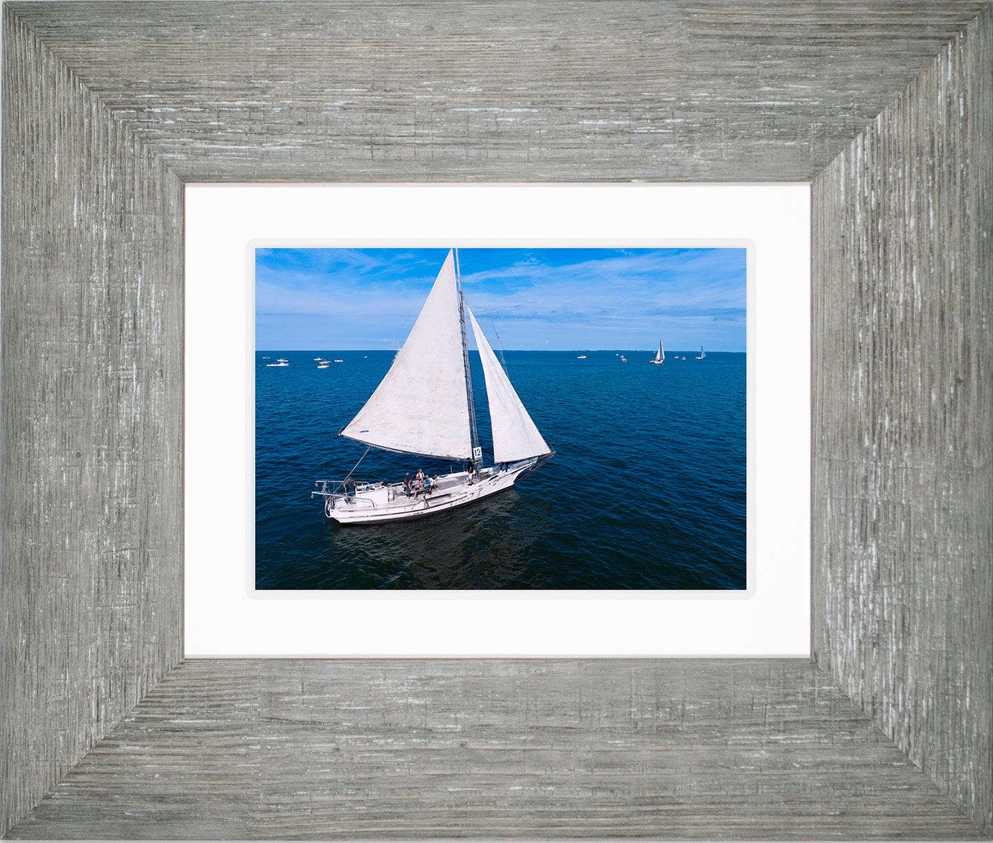 2022 Deal Island Skipjack Races - The Messenger -- Digital Print