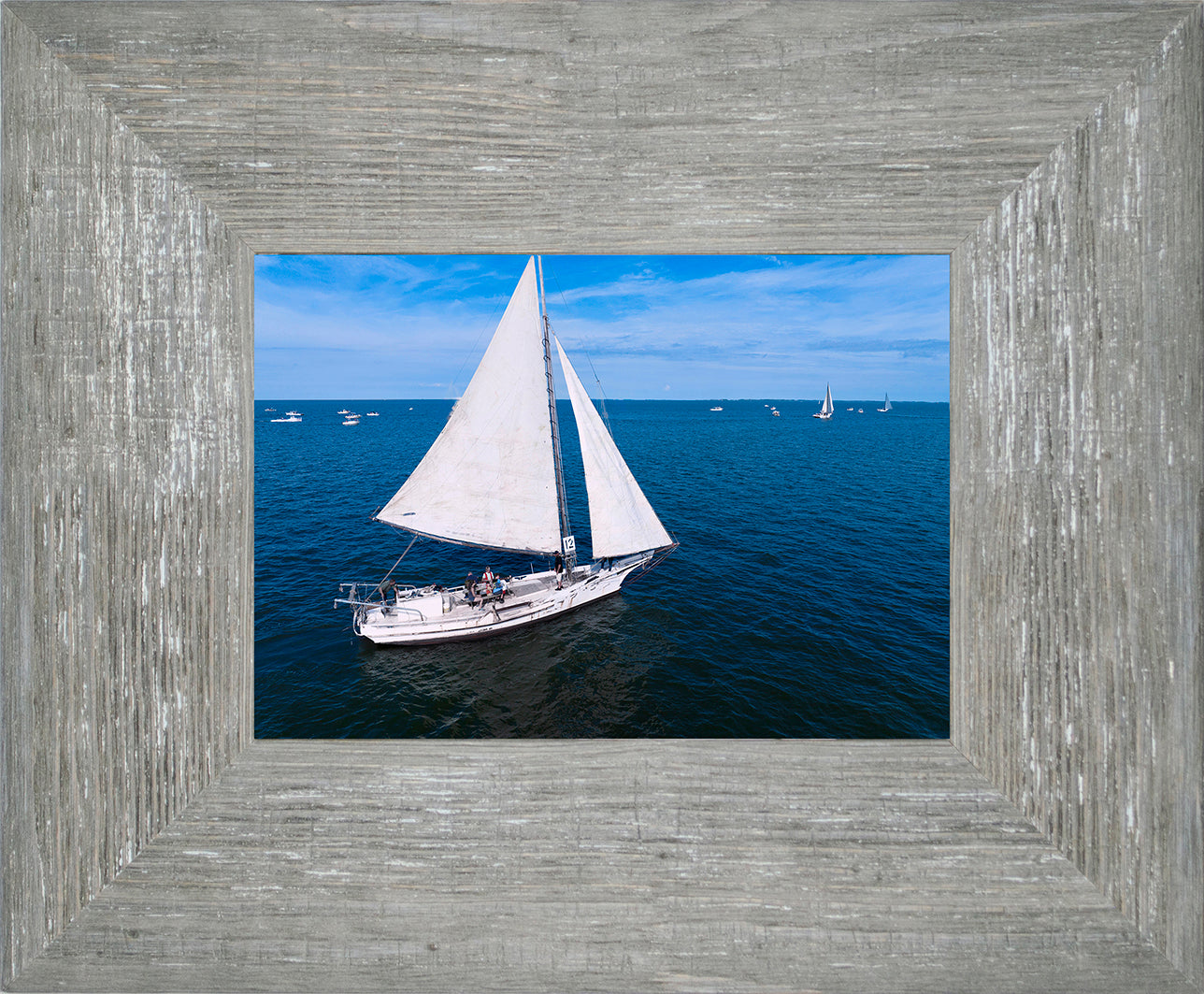 2022 Deal Island Skipjack Races - The Messenger -- Digital Print