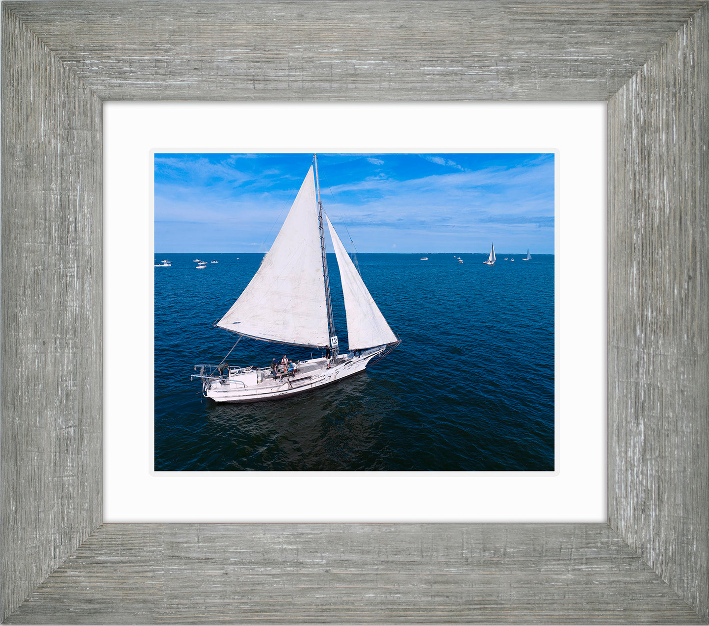 2022 Deal Island Skipjack Races - The Messenger -- Digital Print