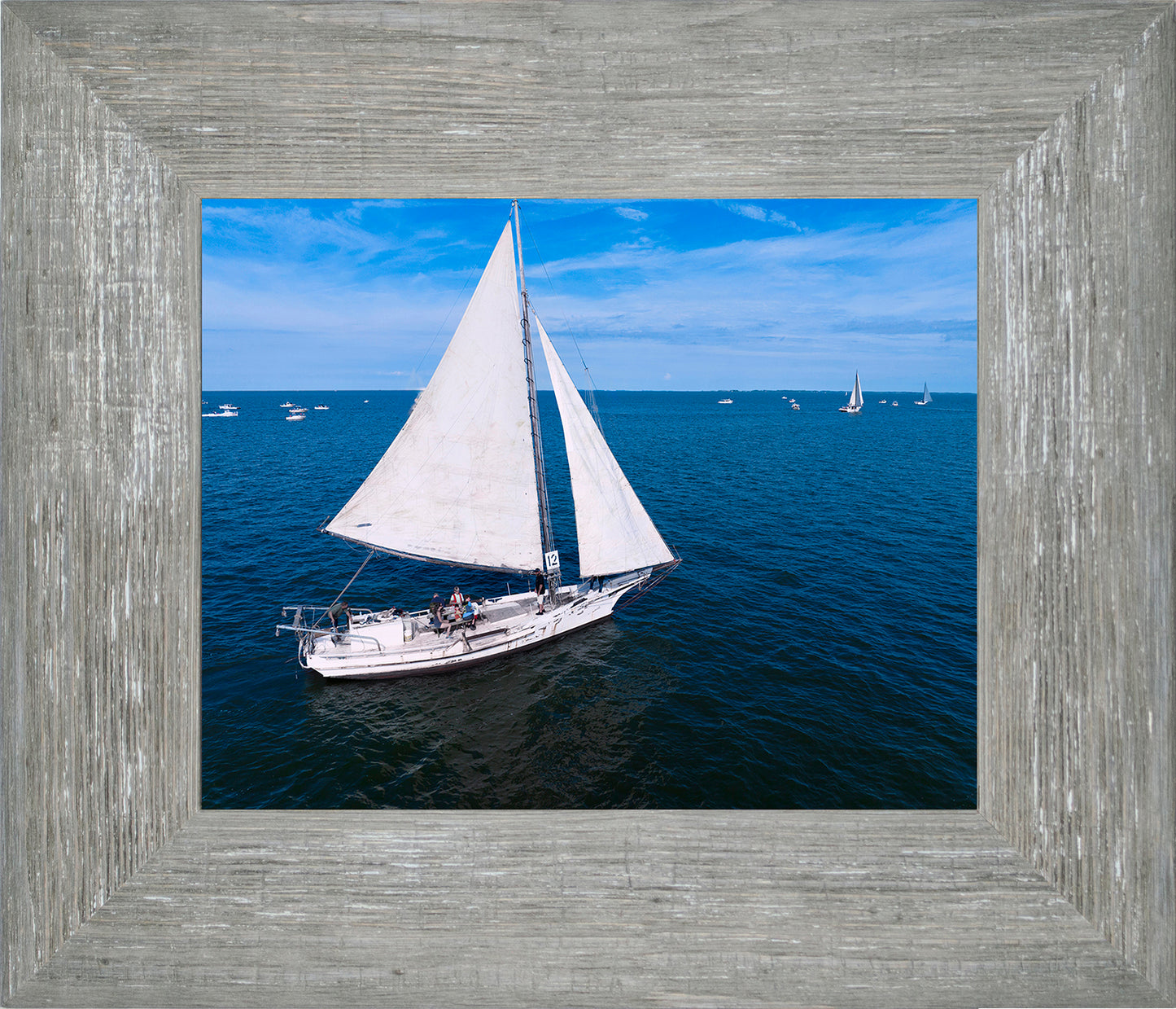 2022 Deal Island Skipjack Races - The Messenger -- Digital Print