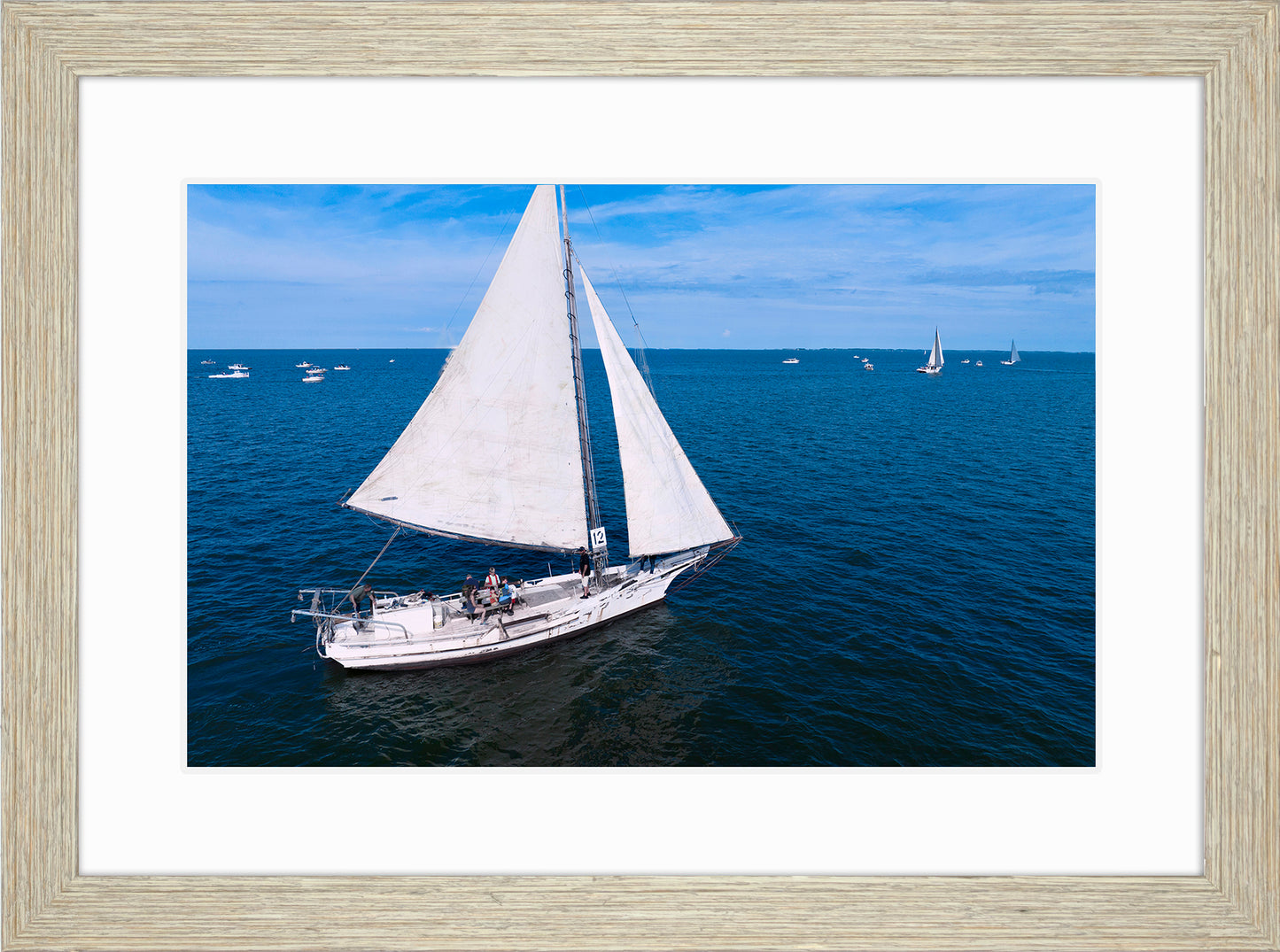 2022 Deal Island Skipjack Races - The Messenger -- Digital Print