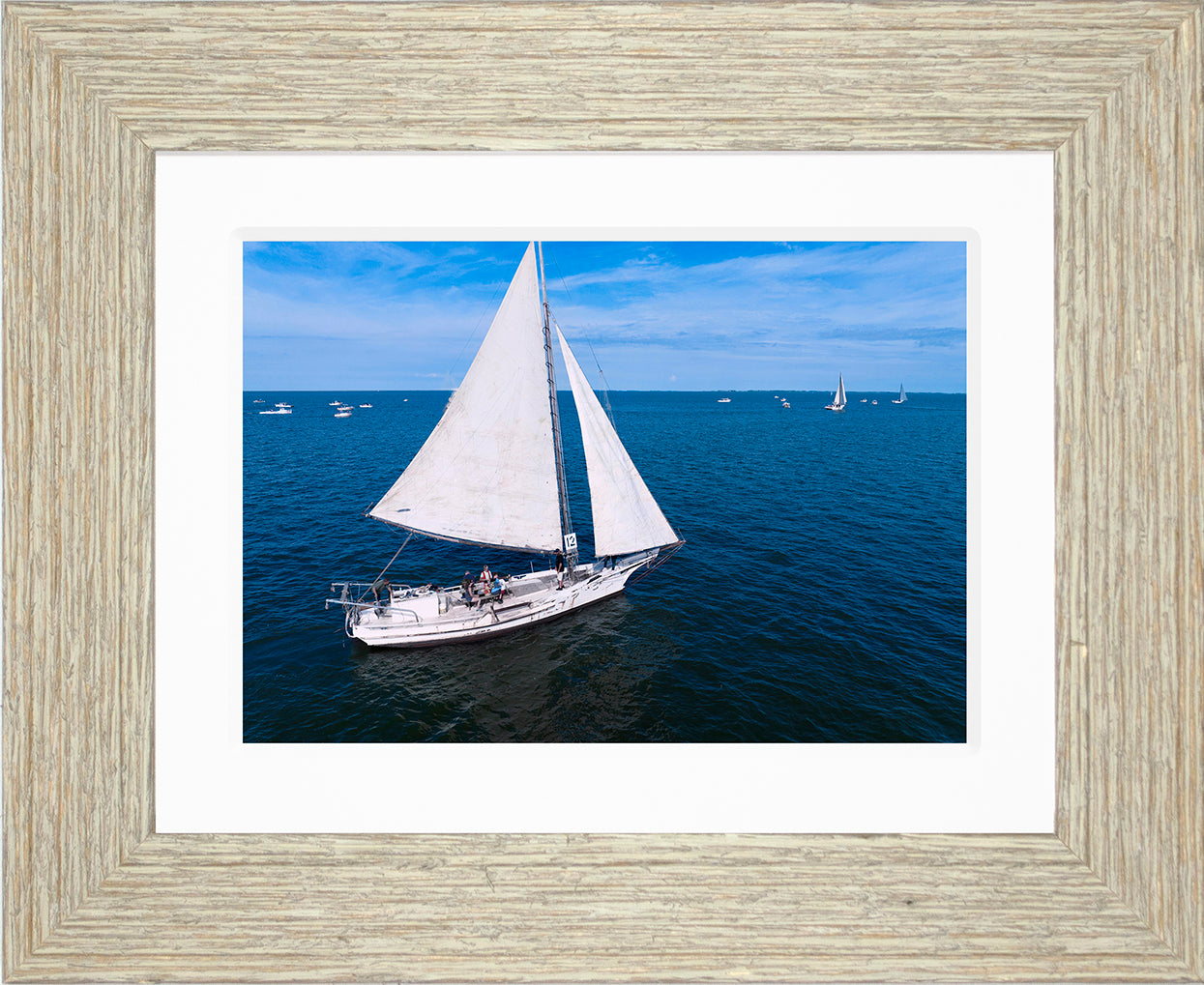 2022 Deal Island Skipjack Races - The Messenger -- Digital Print