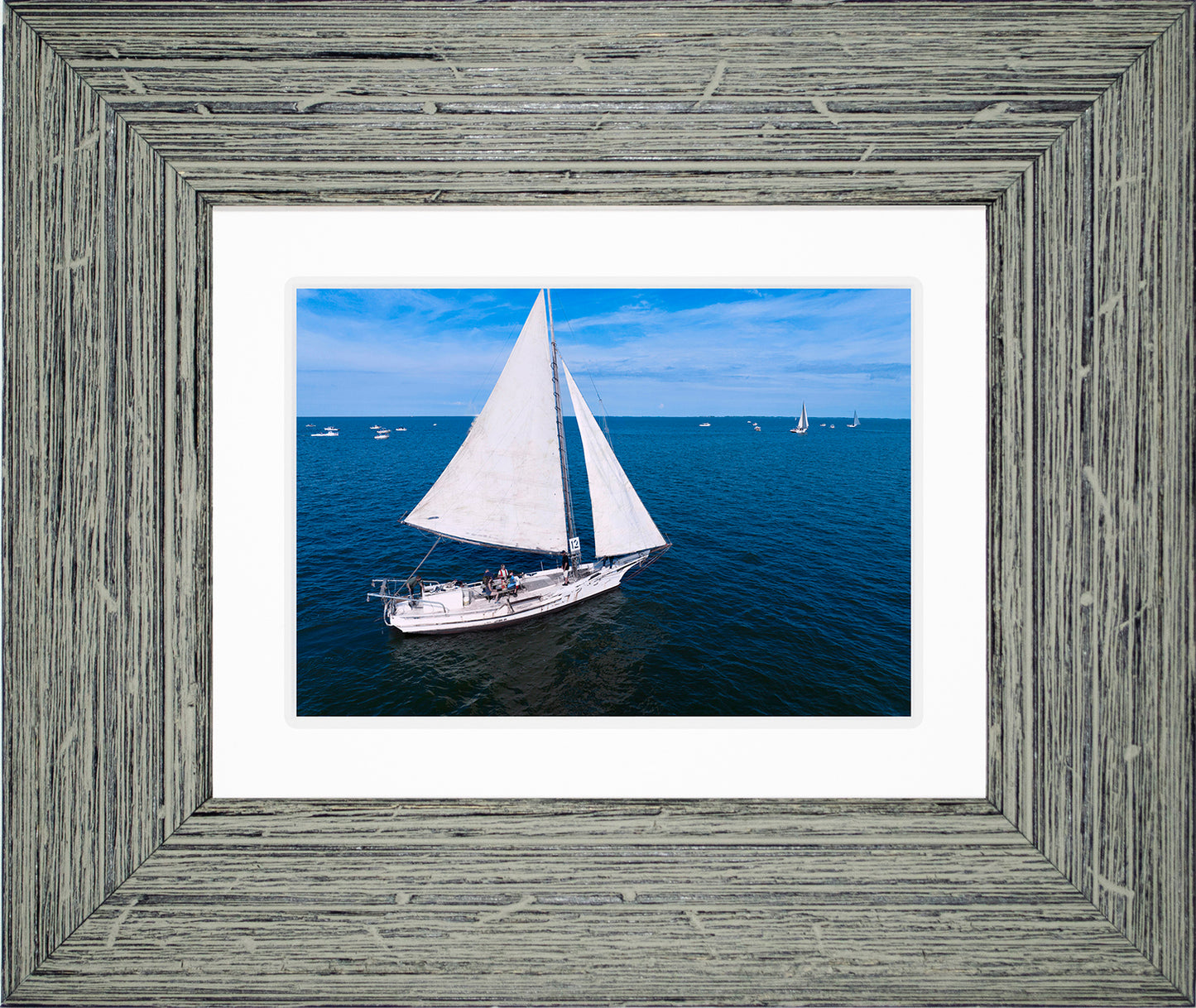 2022 Deal Island Skipjack Races - The Messenger -- Digital Print