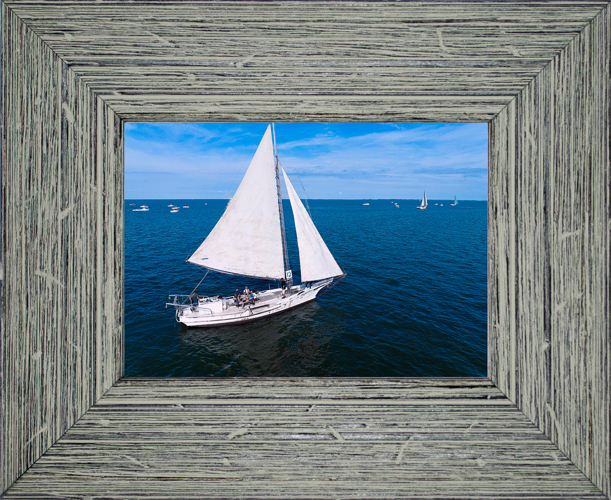 2022 Deal Island Skipjack Races - The Messenger -- Digital Print