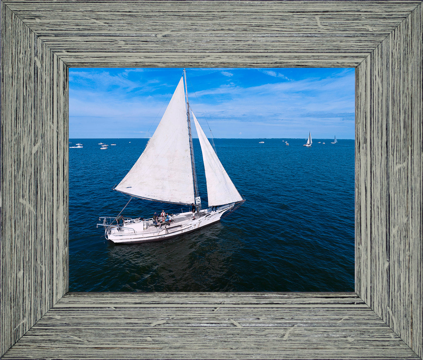 2022 Deal Island Skipjack Races - The Messenger -- Digital Print