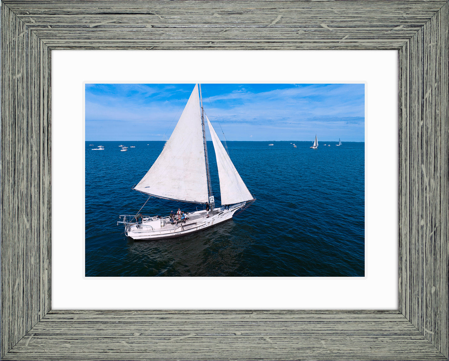 2022 Deal Island Skipjack Races - The Messenger -- Digital Print